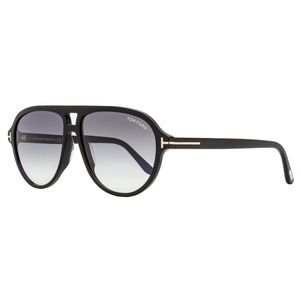 Tom Ford Jeffrey Sunglasses TF932 01B Black 59mm FT932